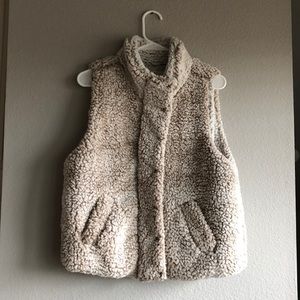 soft & fuzzy vest